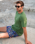 Positano Recycled Swim Short - Tropical