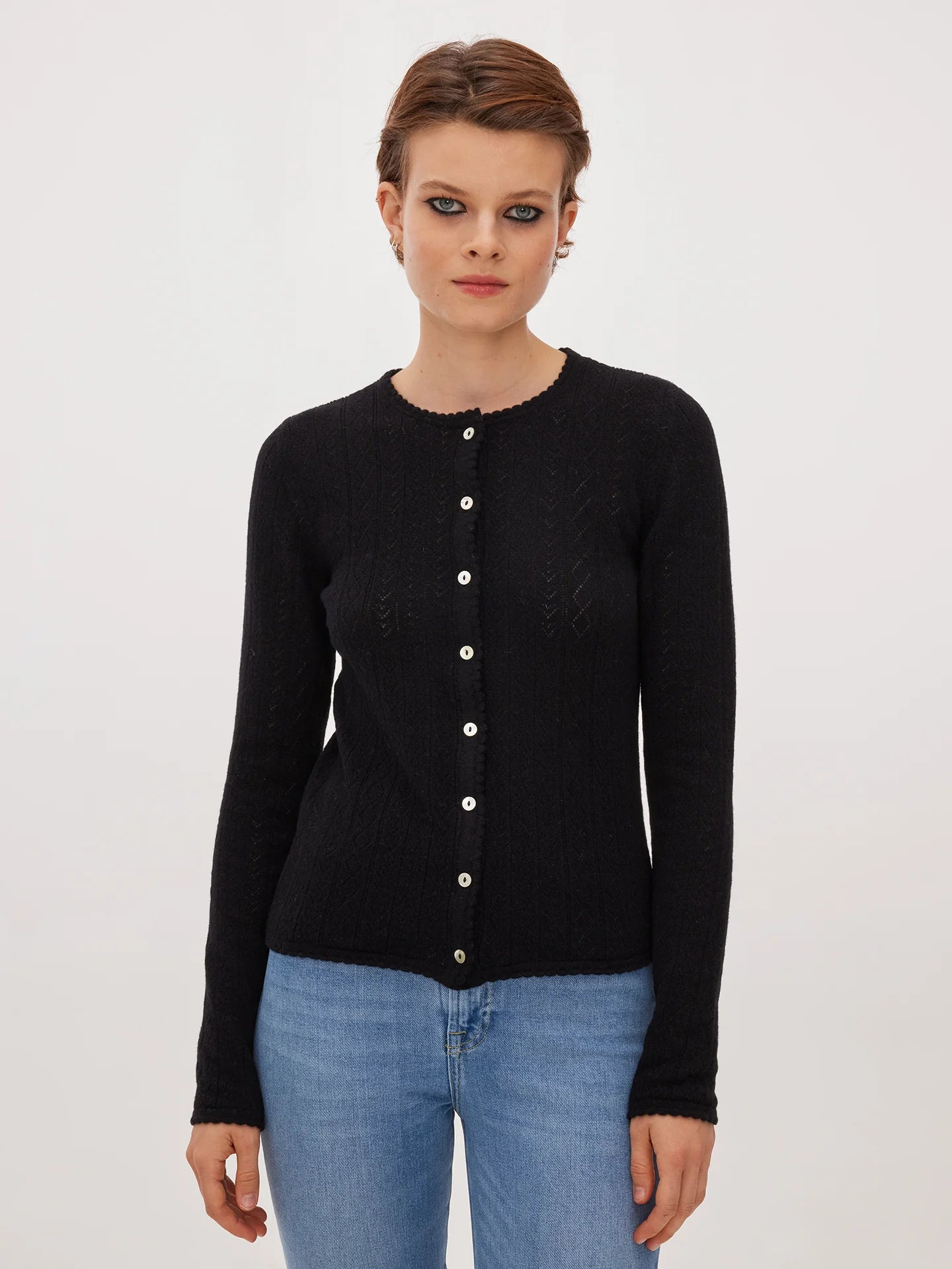 Hearts in a Row Knit Cardigan