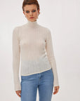 Hearts in a Row Knit Turtleneck