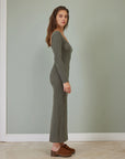 Hearts in a Row Long Knit Dress