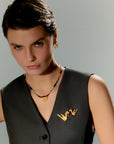 Bird Gold Brooch