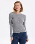Strickcardigan „Hearts in a Row“