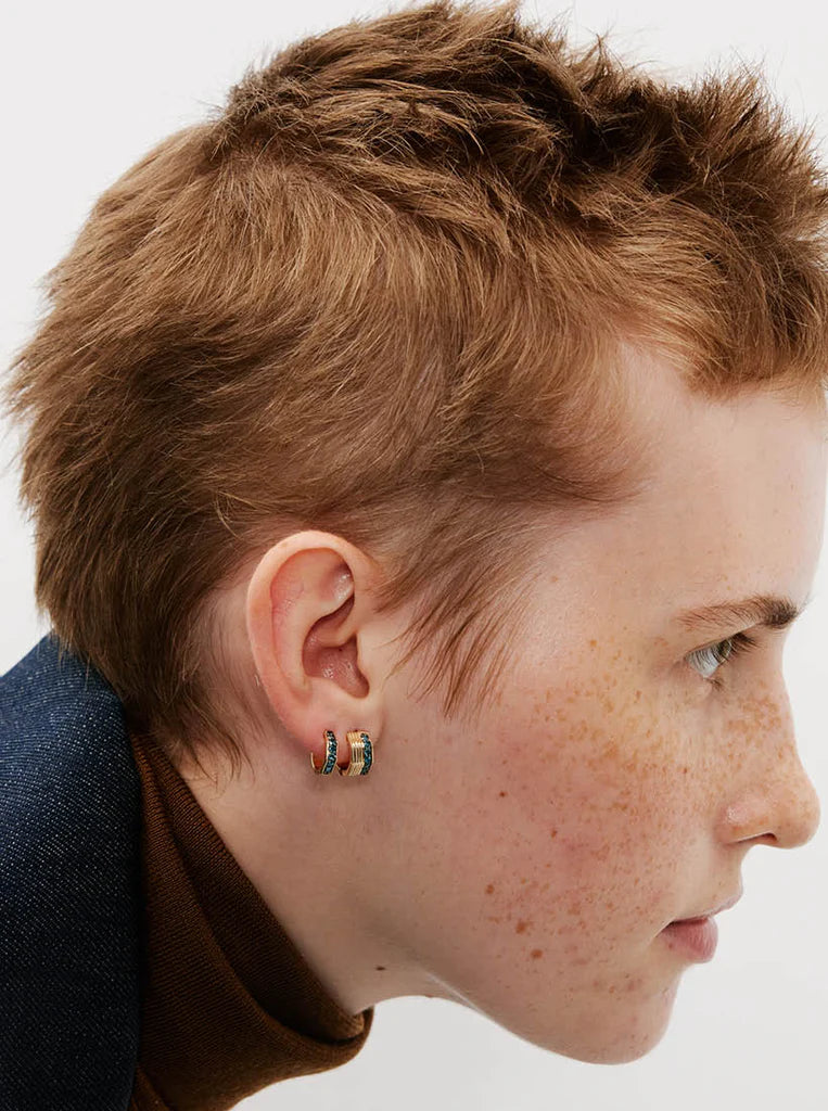 All That Sparkles Gold Earring