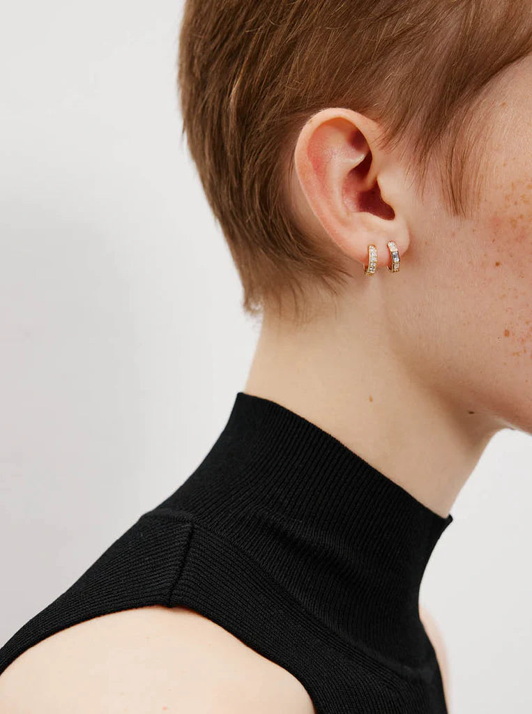 All That Sparkles Gold Earring