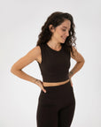 Viscose Open Back Sports Bra