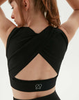 Viscose Open Back Sports Bra