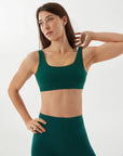 Organic Cotton Low Back Sports Bra