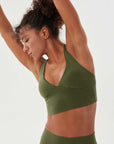 Organic Cotton Halter Bra