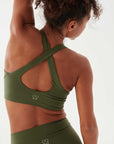 Organic Cotton Halter Bra