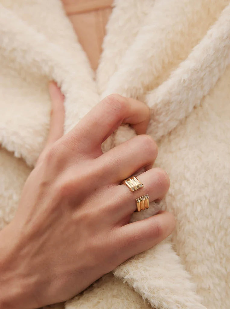 Break the Mold Gold Ring