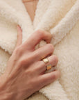 Break the Mold Gold Ring