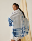 Shades Of Blue Cotton Shirt