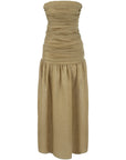 Ocean of Thoughts Linen Dress