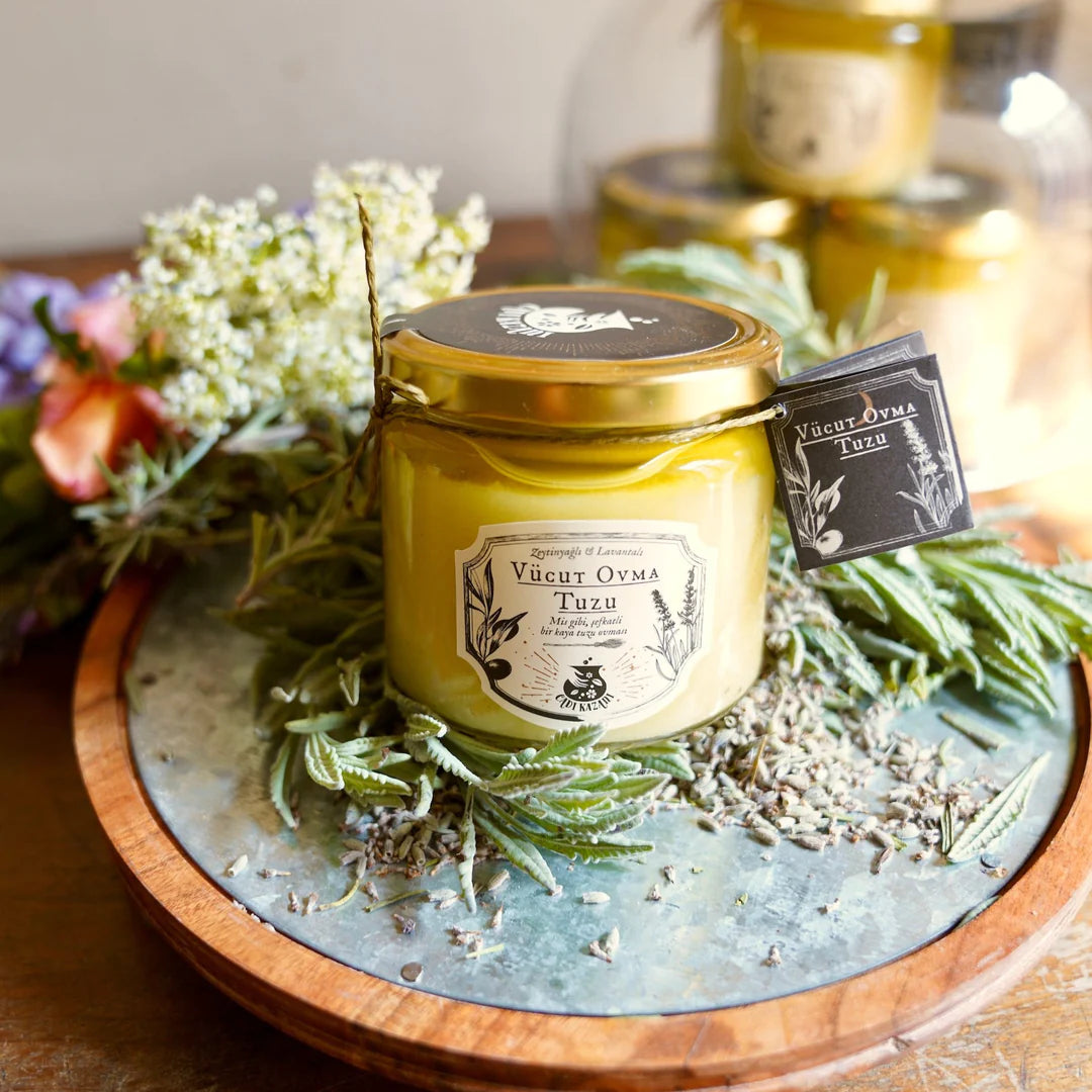 Lavender and Olive Oil Body Scrub