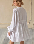 In A Different World Linen Dress