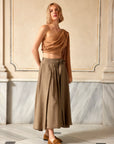 Grand Gesture Linen Skirt