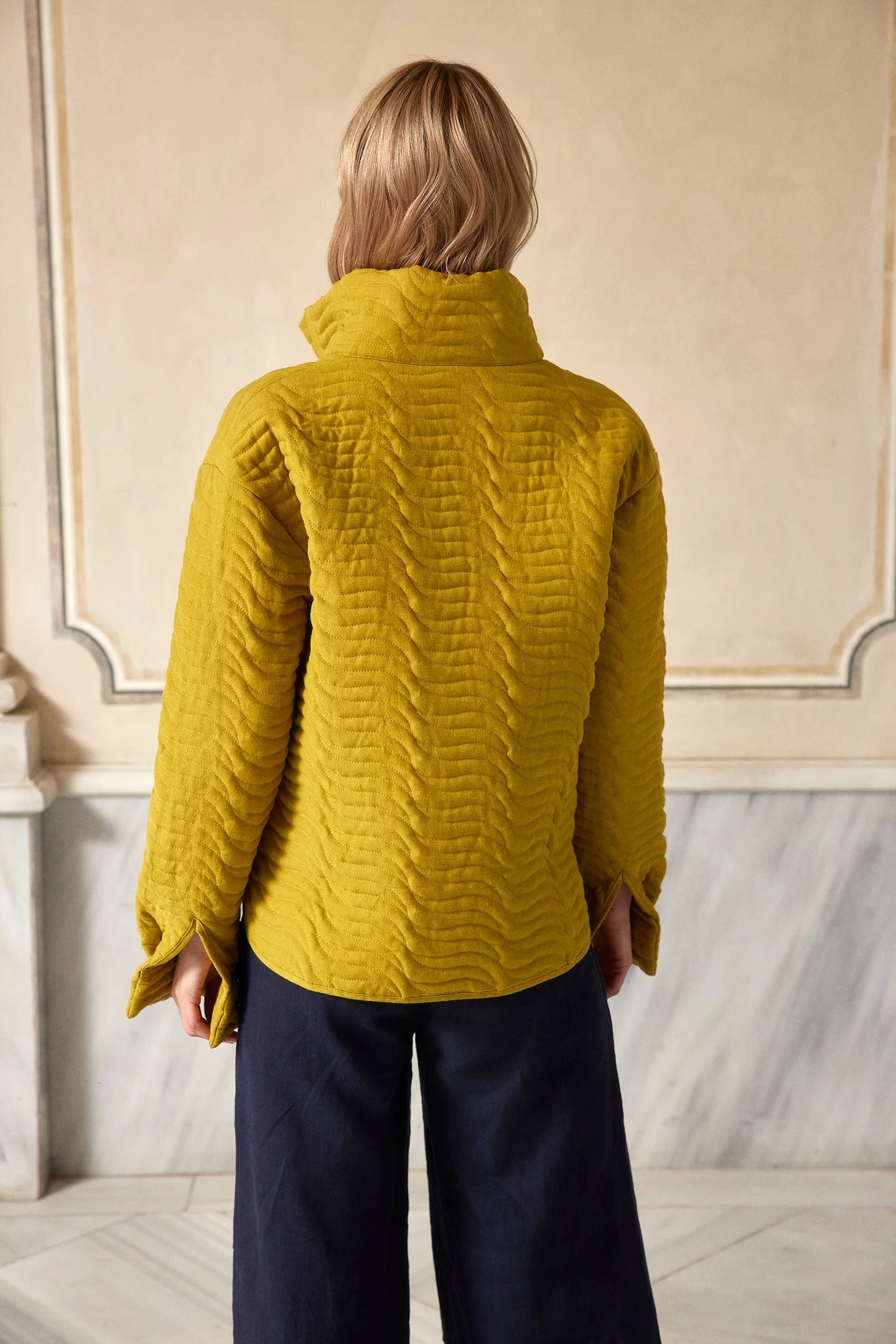 Future-Proof Quilted Sweatshirt