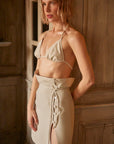 Pure Luck Linen Skirt