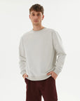 Organic Cotton Crew Neck Sweatshirt