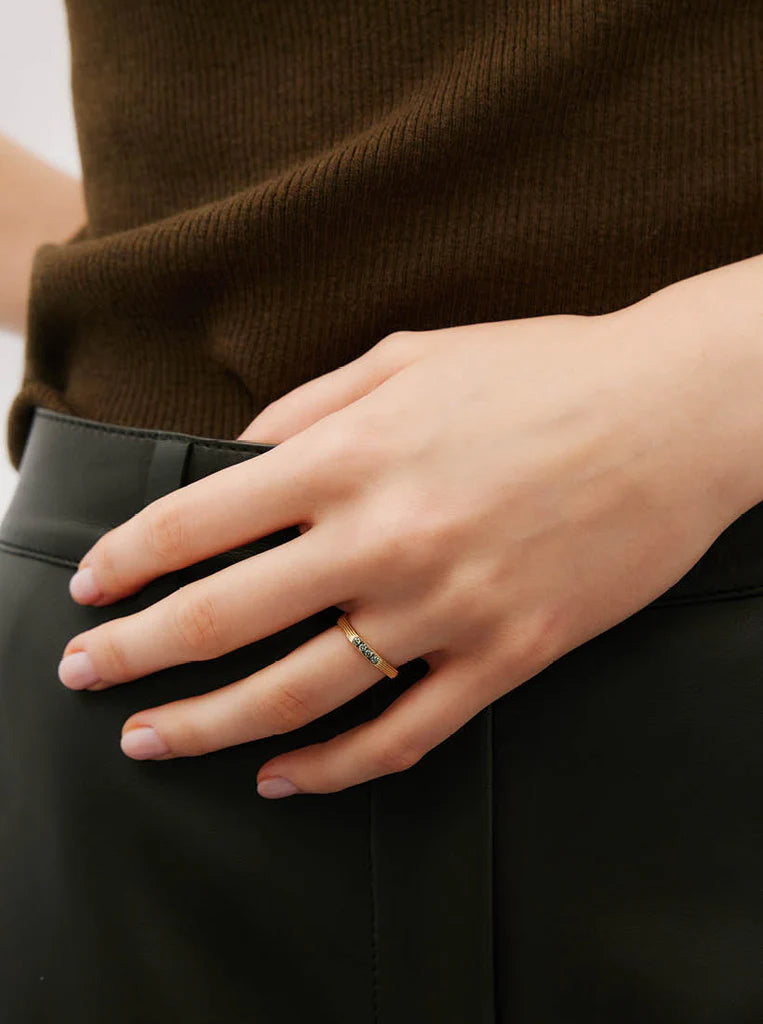 Four Your Eyes Gold Ring