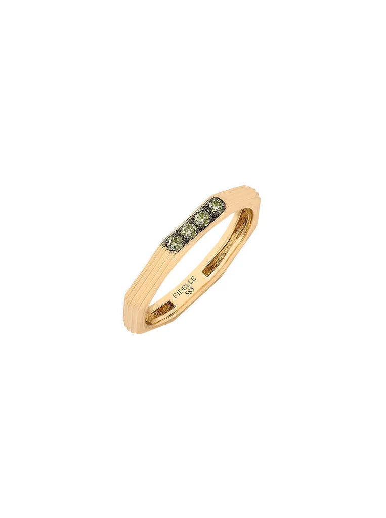 Four Your Eyes Gold Ring
