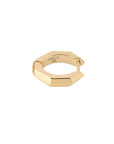 Platonic Solids Gold Earrings