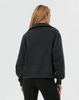 Organic Cotton High Collar Sweatshirt