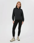 Organic Cotton High Collar Sweatshirt