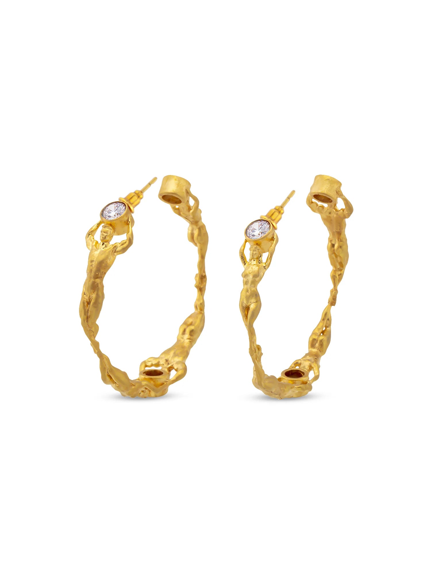Like-minded Hoop Earrings