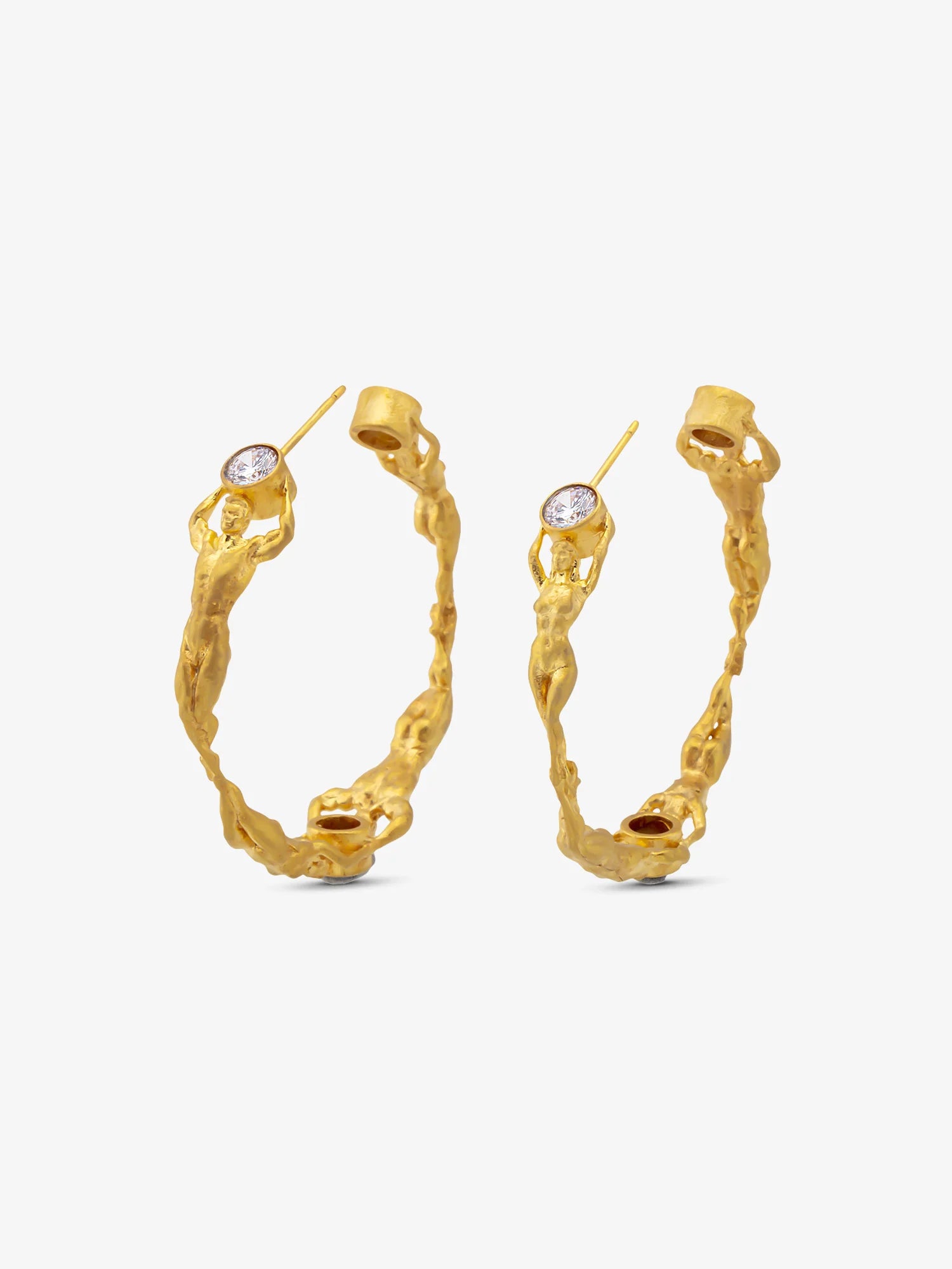 Like-minded Hoop Earrings