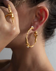 Like-minded Hoop Earrings
