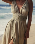 Muse Braided Straps Dress