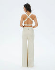 Viscose Flow Pants with Shorts