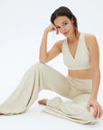 Viscose Flow Pants with Shorts