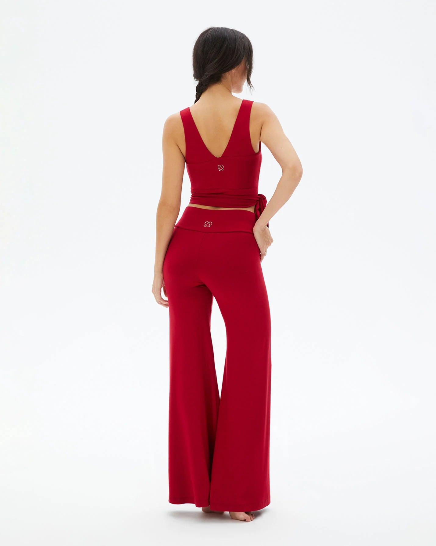 Viscose Flow Pants with Shorts