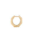 Platonic Solids Gold Earrings