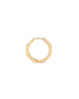 Platonic Solids Gold Earrings