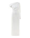 Random Words Linen Dress
