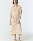 Saka Handwoven Cotton Kaftan