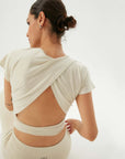 Viscose Open Back Top