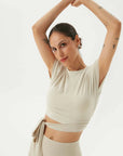 Viscose Open Back Top