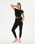 Viscose Open Back Top
