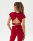 Viscose Open Back Top