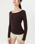 Viscose Long Sleeve Top