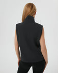 Organic Cotton High Collar Vest