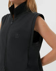 Organic Cotton High Collar Vest