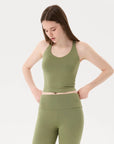 Viscose Halter Crop Top