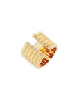 Two Worlds Apart Gold Ring