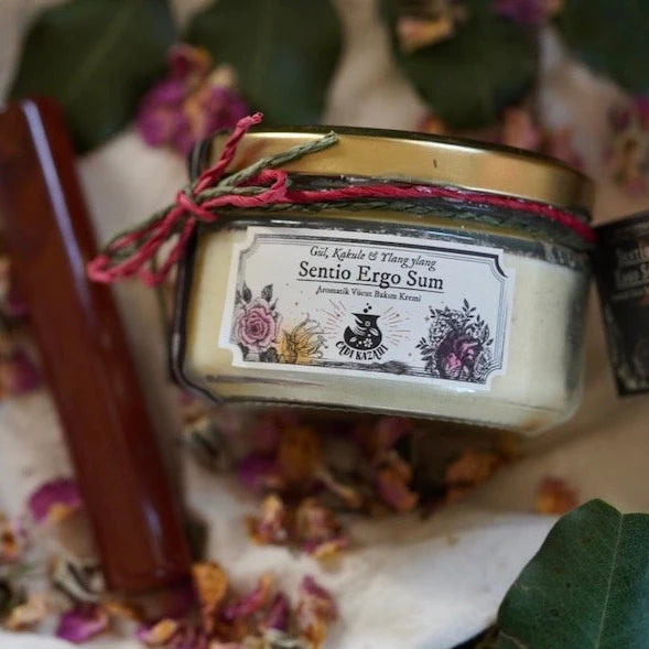 Aromatic Body Care Cream and Cornelian Stone Body Massage Set