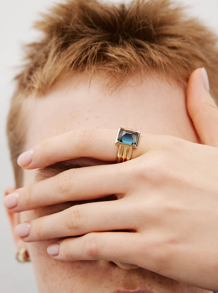 Unsaid Statement Gold Ring